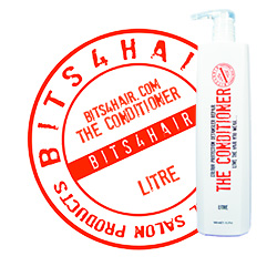 12x BITS4HAIR "THE CONDITIONER" 1ltr with Pump