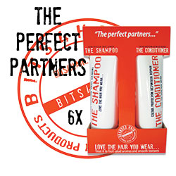 6x BITS4HAIR "THE PERFECT PARTNERS" Twin Pack